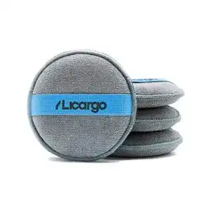 Polierschwamm Licargo 4x Applikator Pads aus Mikrofaser