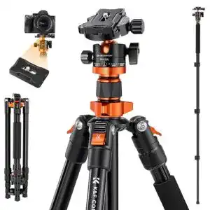 Kamerastativ K&F Concept K255A4 – Kompaktes Aluminium Stativ