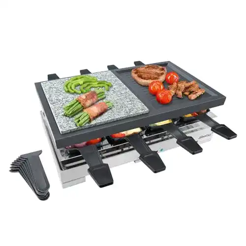 Steba Raclette RC 88 Multi Raclette 1200 Watt für 8 Personen