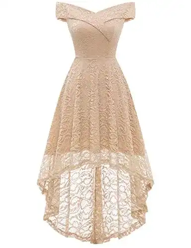 Ballkleid für Damen von Homrain Elegantes Spitzenkleid