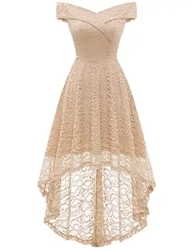 Ballkleid für Damen von Homrain Elegantes Spitzenkleid