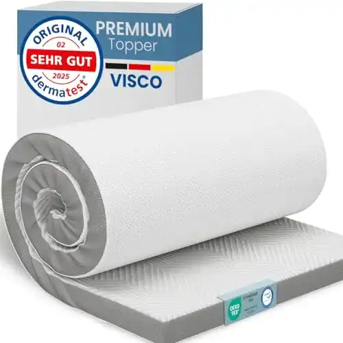 Visco-Topper maxVitalis für Matratzen und Boxspringbetten