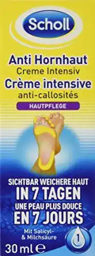 Scholl Anti-Hornhaut Creme zur Hornhautreduktion für die Füße