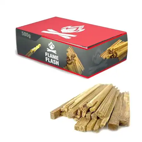 Kienspan Swissinno Flame Flash Natur-Anzündhölzer 500g für Öfen und Grills