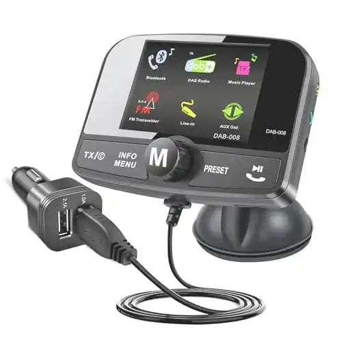 Bluetooth Adapter für Autos – DeeprBetter Bluetooth 5.0 FM