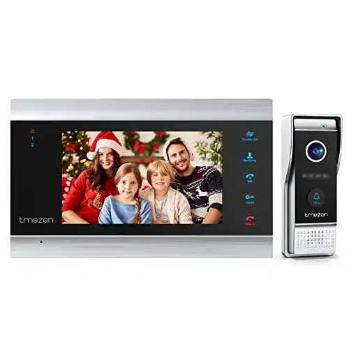 Türsprechanlage TMEZON Video Türklingel Intercom System mit 1080P