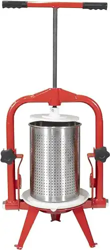 Obstpresse Güde OP 9 mit 9-Liter Edelstahl-Presskorb