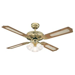 Westinghouse Lighting Monarch Deckenventilator aus Holz für Innenräume