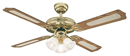 Westinghouse Lighting Monarch Deckenventilator aus Holz für Innenräume
