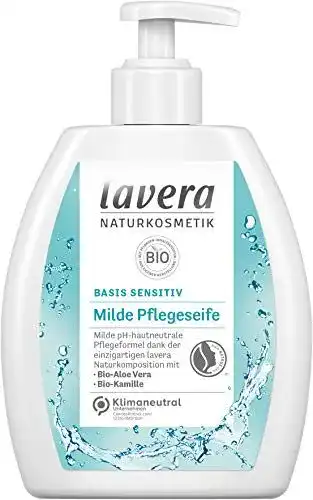 Lavera Basis Sensitiv Arztseife Milde Flüssigseife für die Handreinigung