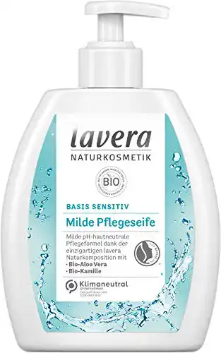 Lavera Basis Sensitiv Arztseife Milde Flüssigseife für die Handreinigung