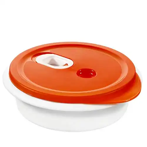 Mikrowellengeschirr Rotho Micro Clever 1l mit Deckel und Dampfventil