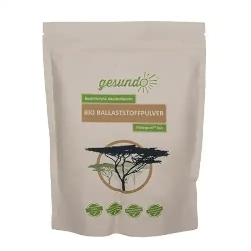 Akazienfaser gesundo Bio Ballaststoffpulver Fibregum 500g