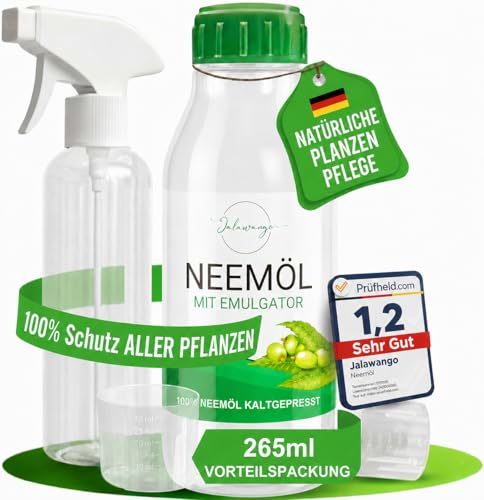 Pflanzenschutzmittel Jalawango Neemöl mit Emulgator 265 ml
