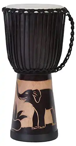 Djembe 30 cm Profi Trommel für Kinder und Anfänger