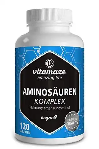 Aminosäure-Komplex von Vitamaze – Hochdosierte EAA für Veganer