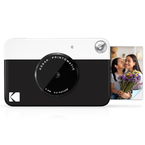 Kodak Printomatic Sofortbildkamera in Schwarz