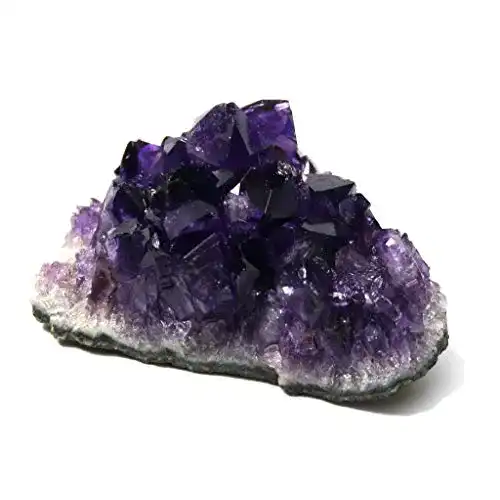 Amethyst Drusenstück Natürlicher Amethyst Kristall Rohstein