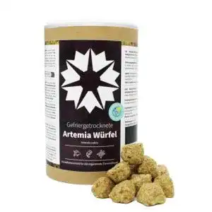 Algova Artemia Würfel gefriergetrocknetes Schwimmfutter für Fische und Garnelen