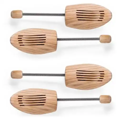 Blumtal Schuhspanner für Damen und Herren, Schuhdehner aus Holz