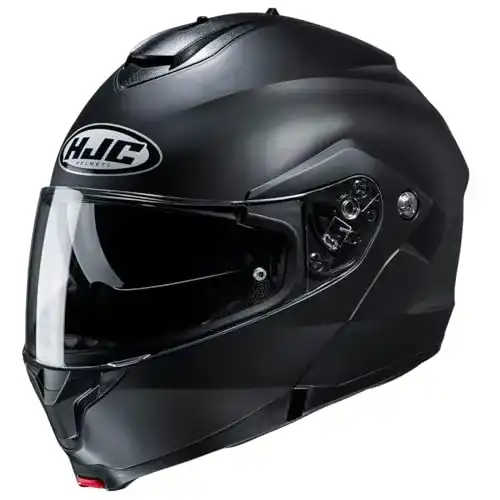 HJC C91N Modularer Motorradhelm in Halbmattschwarz, Größe M