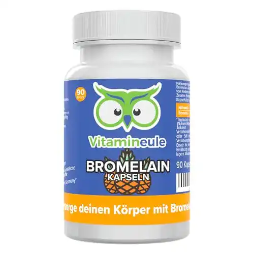 Bromelain Kapseln 400 mg / 960 F.I.P. ohne Zusatzstoffe