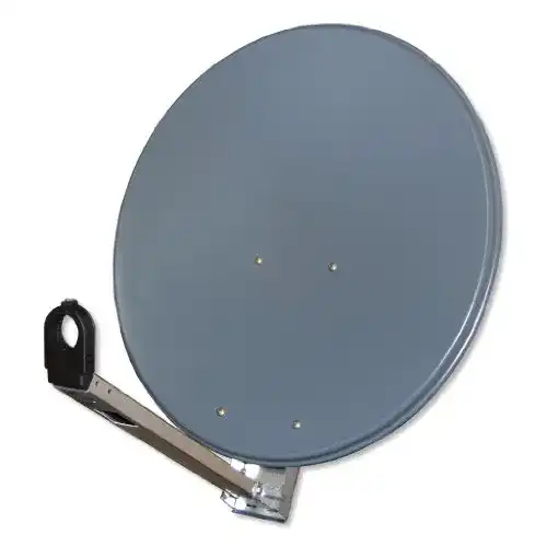 Gibertini OP65 L Satellitenschüssel mit 65 cm Spiegel in Anthrazit
