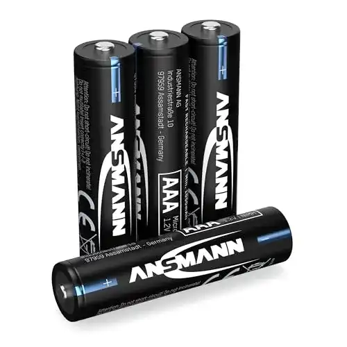 Ansmann AAA Akku für Telefon Micro AAA LR03 800mAh 1,2V NiMH