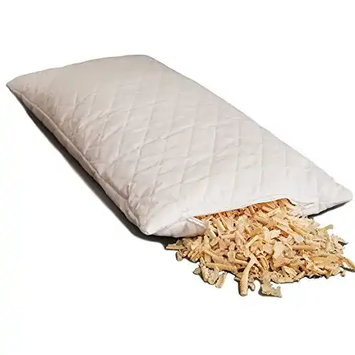 Zirbenkissen Giraffenland 40×60 cm mit Steppware und Füllung