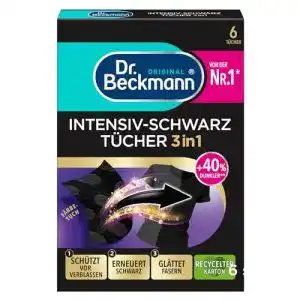 Farbfangtuch Dr. Beckmann Intensiv-Schwarz Tücher für Waschmaschinen