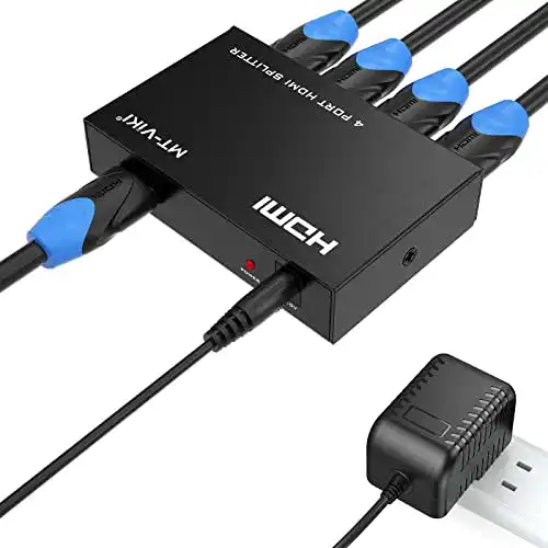 HDMI-Splitter MT-VIKI 4K mit 1 Eingang und 4 Ausgängen