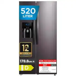 Kühlschrank mit Eiswürfelspender Midea KS-DDX 6.32 WT