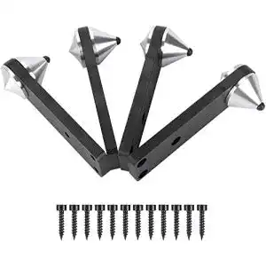Lautsprecher-Spikes Bewinner 4 Stück Aluminium für HiFi Lautsprecher