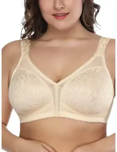 Deyllo Damen Minimizer BH mit Vollschalen für optimale Passform