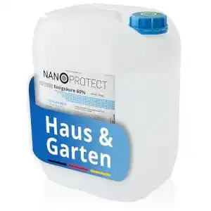 Waschmaschinenentkalker Nanoprotect Essigsäure 60% im 10 kg Kanister