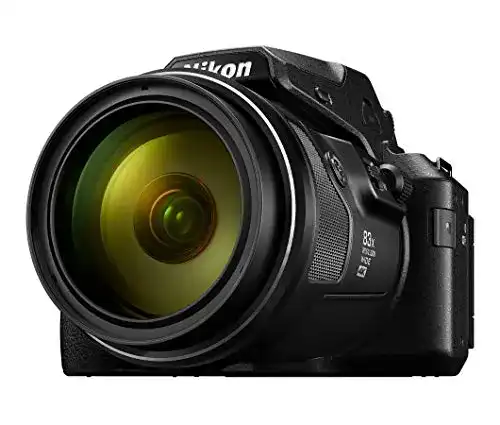 Kompaktkamera mit Sucher Nikon Coolpix P950 in Schwarz