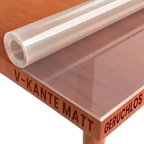 Transparente Tischfolie 2mm Schutzfolie für Tische und Tischdecken