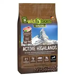 Wildborn Active Highlands 2kg Hundefutter für aktive Hunde