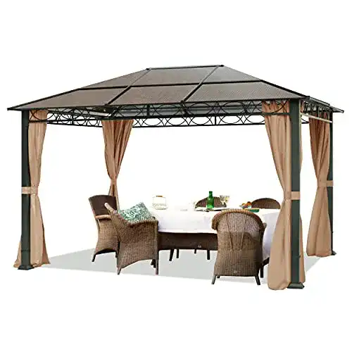 Pavillon 3×4 m TOOLPORT wasserdicht aus Aluminium