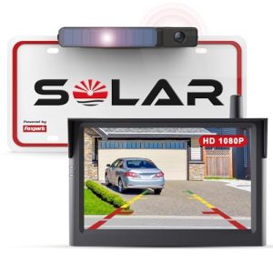Solar-Rückfahrkamera Foxpark – kabellos und digital mit 1080P