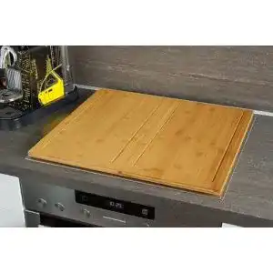 Herdabdeckplatten HeRo24 Abdeckplatte Schneidbrett aus Bambus