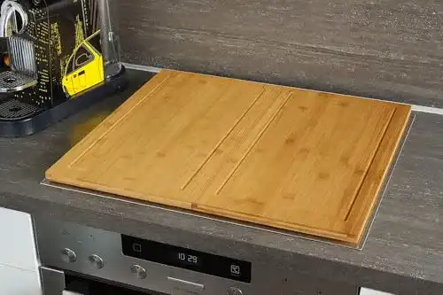Herdabdeckplatten HeRo24 Abdeckplatte Schneidbrett aus Bambus