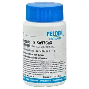Hartlöstpaste Felder Lötechnik Sn97Cu3 250g