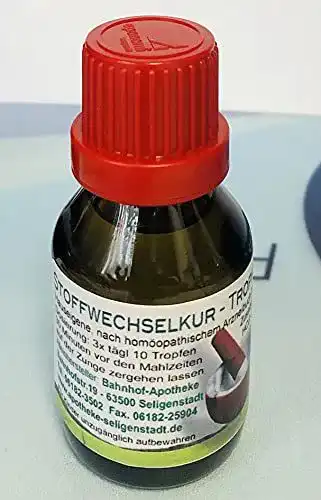 Abnehmtropfen von Bahnhof-Apotheke für Stoffwechselkur