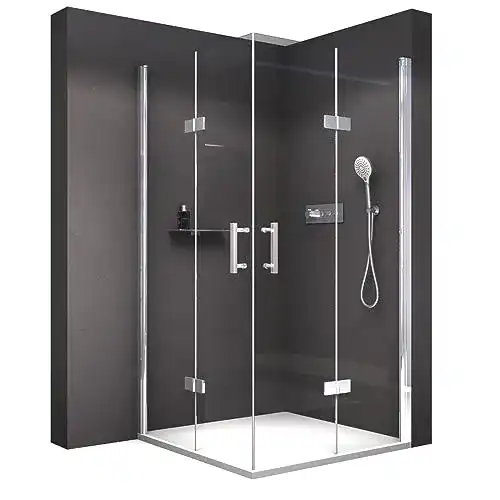 Bernstein Duschkabine Eckdusche mit Falttüren DX213