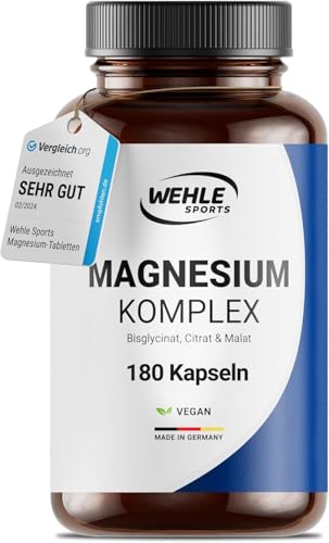 Magnesium Kapseln Wehle Sports Magnesium Komplex 375 mg