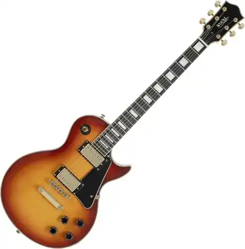 E-Gitarre Rocktile Pro L-200OHB aus Mahagoni mit Humbuckern