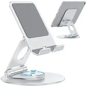 Tablet Ständer OMOTON mit 360° Drehfunktion und Winkelverstellung