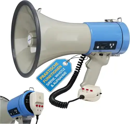 McGrey MP-800HRS Megaphon mit 25 Watt RMS Leistung