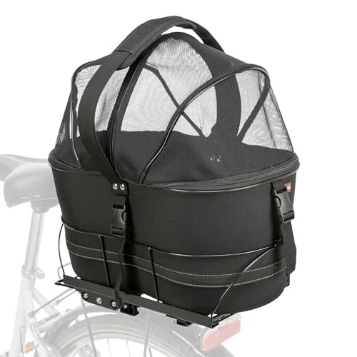 Hundefahrradkorb Trixie 13118 für breite Gepäckträger